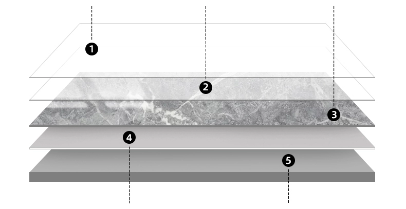 3D PVC Marble Sheet